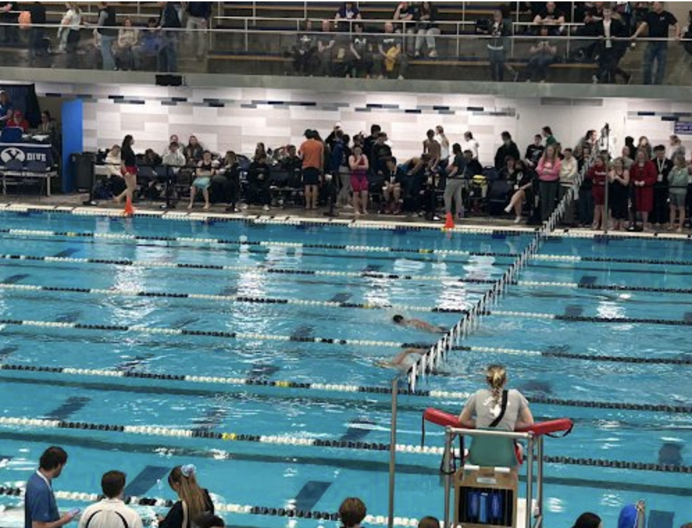 Swim Meet Becomes a Memorable Day for Mack Larsen