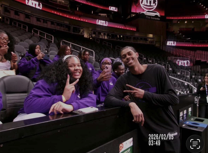 Hillcrest Student Travels With Utah Jazz